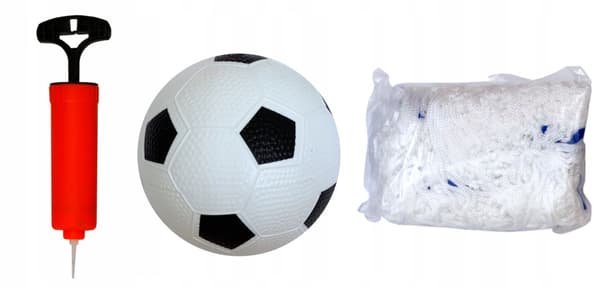 2-i-1 bærbare fodboldmål 180x120 cm
