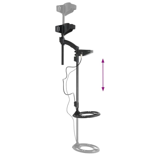 vidaXL præcisionsmetaldetektor 18 cm