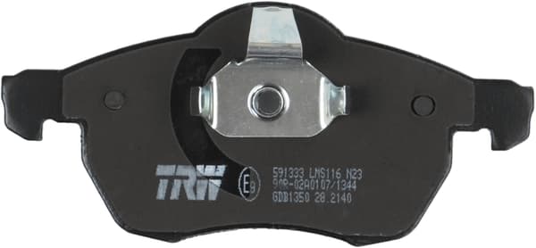 FORRESTE BREMSEKLODSER GDB1350 TRW