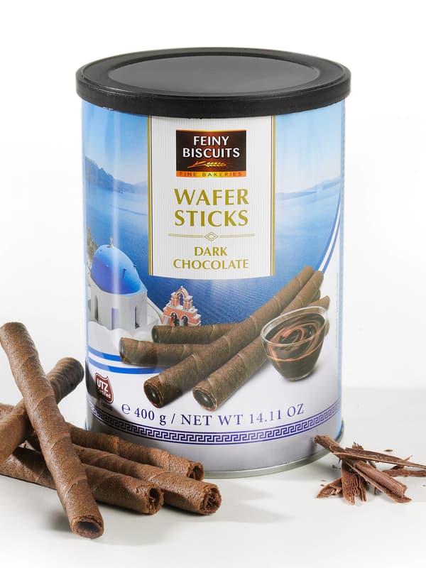 Feine Biscuits -vohvelirullat tummalla suklaalla 400 g