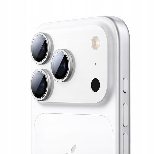 MCDODO Hærdet Glaskamerabeskyttelse til Apple iPhone 17 Bagside Sølv