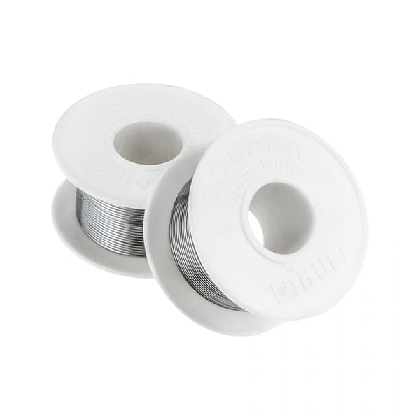 Lödtenn med rosin 1mm silver