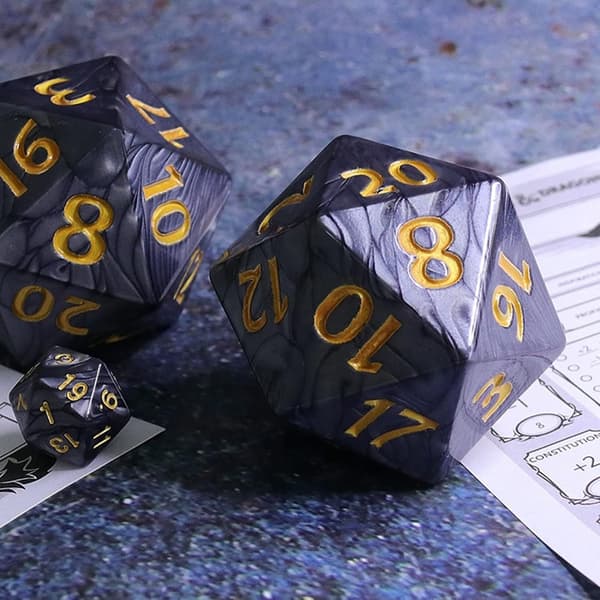 Marble of War RPG-tärningar Set med 11 tärningar