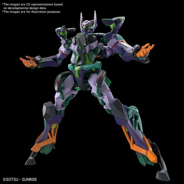 model - Gundam figur - 1/144 GQuuuuuuX Gfred