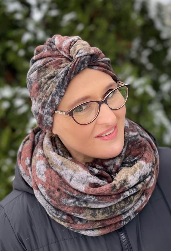 Turban Flora wek-281 efter kemoterapi EVA DESIGN
