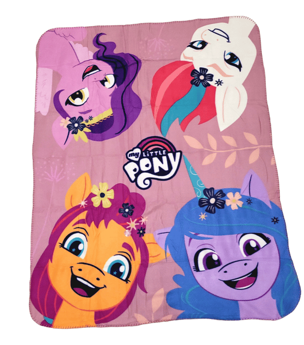 MY LITTLE PONY Børnefleece Tæppe 110 x 140 cm