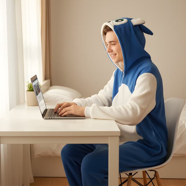 Kigurumi-pyjamas Sonic M: 155-165 cm
