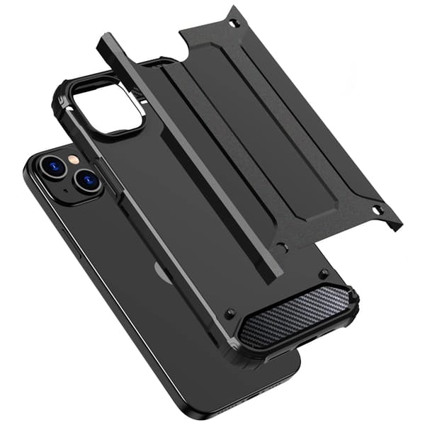 Hybrid Armor -suojakuori iPhone 15:lle - sininen