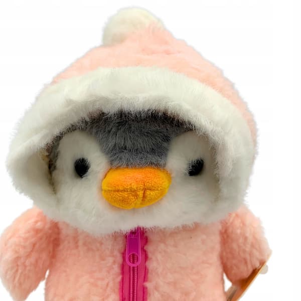 Vinter Jul Pingvin Maskot Plyschleksak