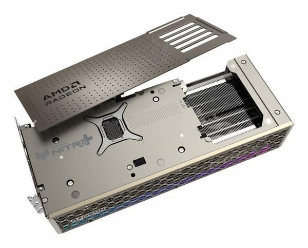 Sapphire Nitro RX 9070 Gaming OC 16GB Grafikkort Grå