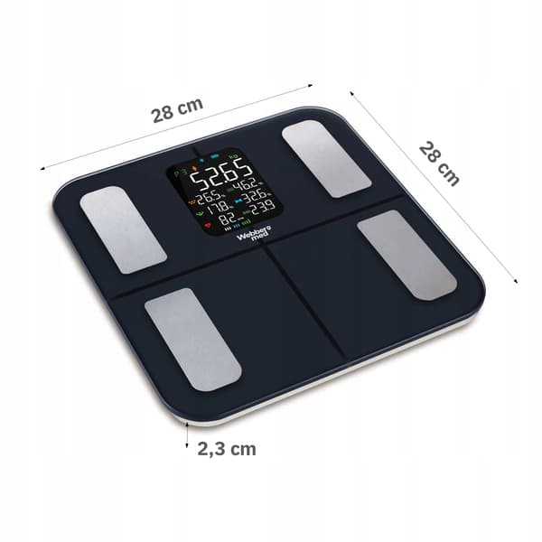 Analytisk badevægt 16 parametre Apple Health, Google Fit, IF1320C