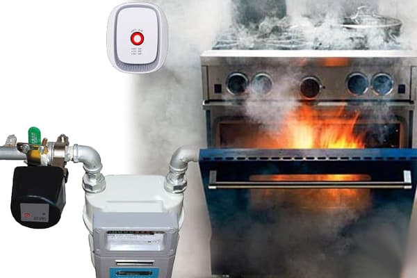 WiFi TUYA Smart vandgasventilstyring