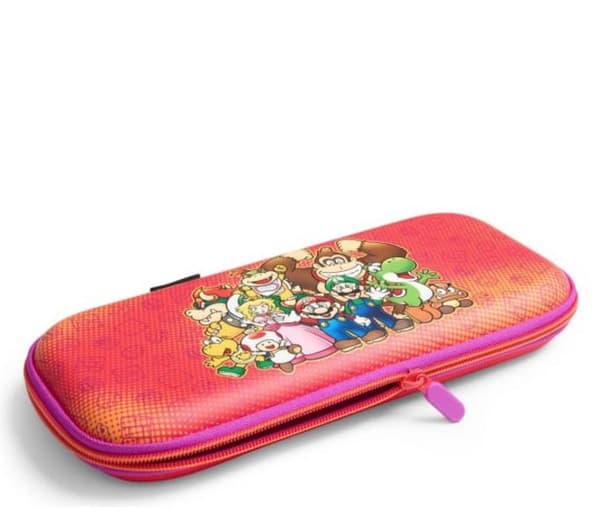 Etui POWERA Slim Mario och vänner för Nintendo Switch 2 Röd