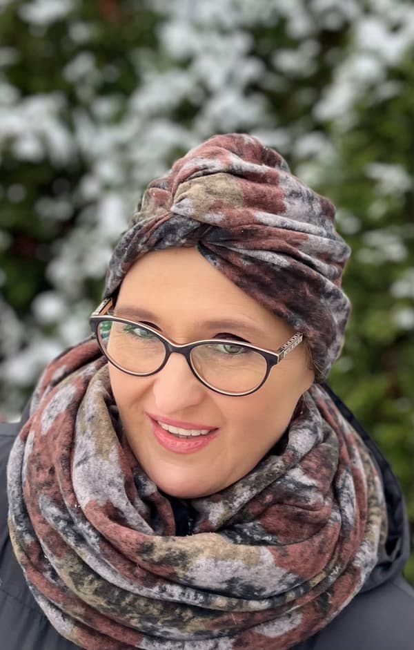 Turban Flora wek-281 efter kemoterapi EVA DESIGN