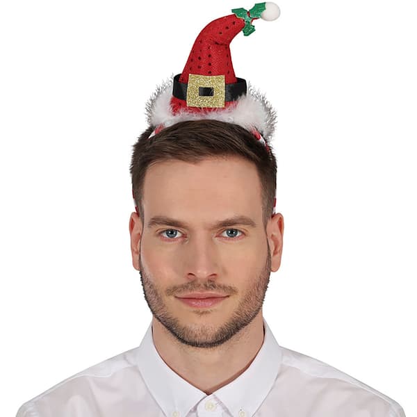 Julepandebånd Julemandens hue