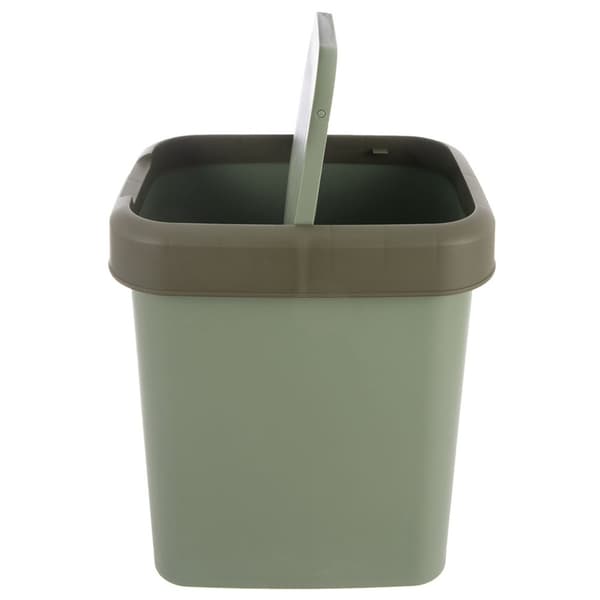 Plastik affaldsspand grøn 12 l