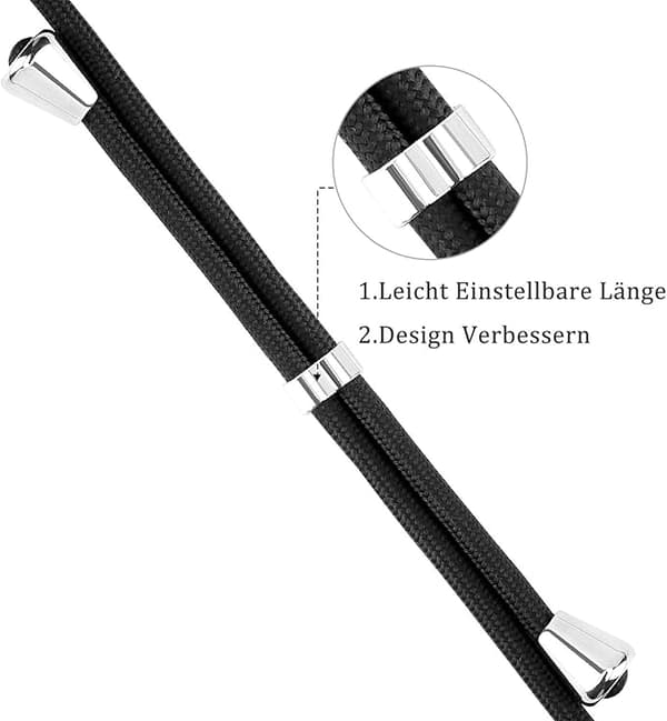 IPHONE 13 PRO MAX SKAL SVART ARMBAND