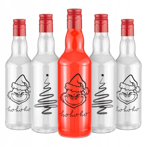 20x 500ml MONOPOLY-flaskor MED JULTRYCK för likörer