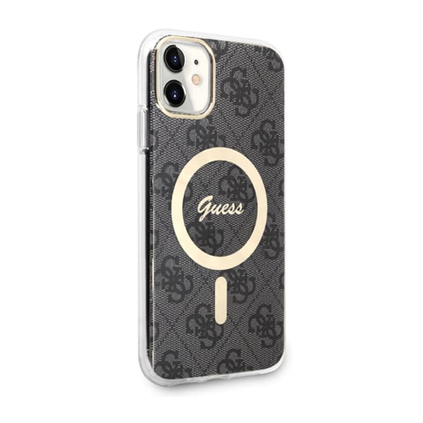 Guess 4G MagSafe - iPhone 11-skal (svart)