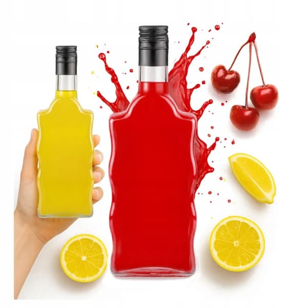 50x FALA-FLASKOR 500 ml + LÅNGKORK glasflaskor för hembränt vodka