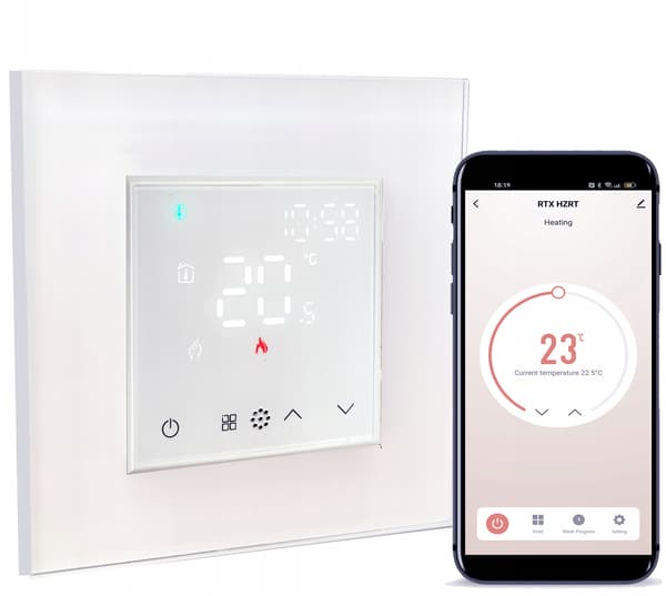 Värmeregulator för panna - ZigBee TUYA RTX SH