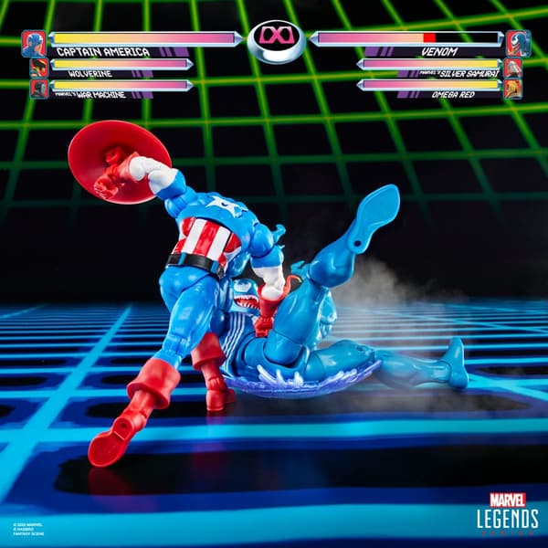 Marvel Legends - Captain America vs. Venom 15cm