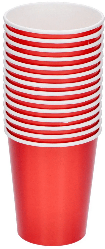 PUNAISIA paperimukeja 250ml 14 kpl.