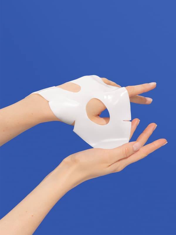 Ansiktsmasker med glashud 4 x 35 g