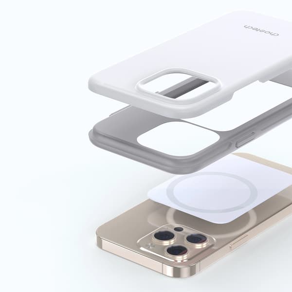 Choetech MFM Anti-drop Cover til iPhone 13 Pro Max, Hvid (PC0114-MFM-WH)