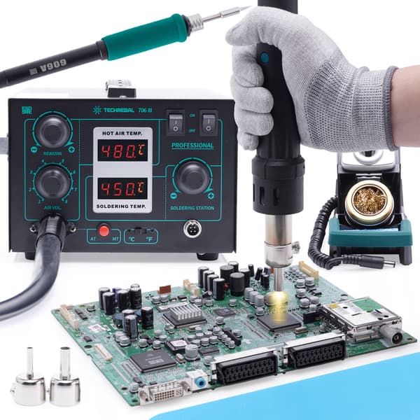 Techrebal 706 III 2-i-1 loddestation