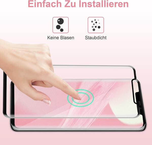 2x Härdat glas för Huawei Mate 20 Pro. Högt skydd, hållbart och solidt.