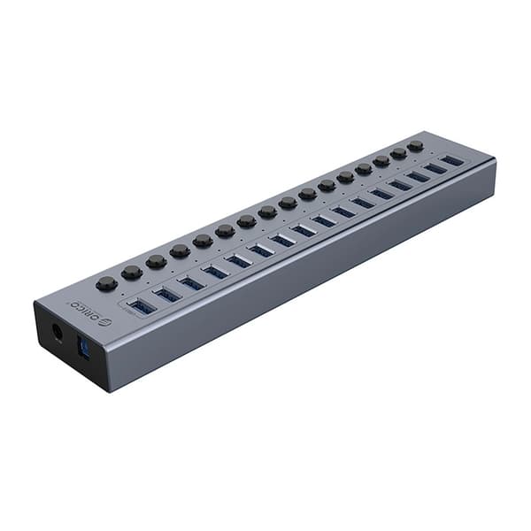 Orico BT2U3-16AB 16x USB-A 3.0 Hub med Switche - Grå