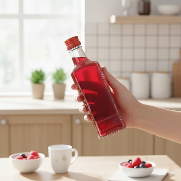 Pullo PIONIER MOSKOV 250ml + korkki LASIPULLOT LIKÖÖRIT VIINI MEHU