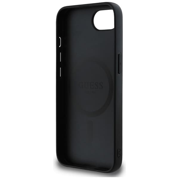 Guess 4G Ring Classic Logo MagSafe - iPhone 16e cover (sort)