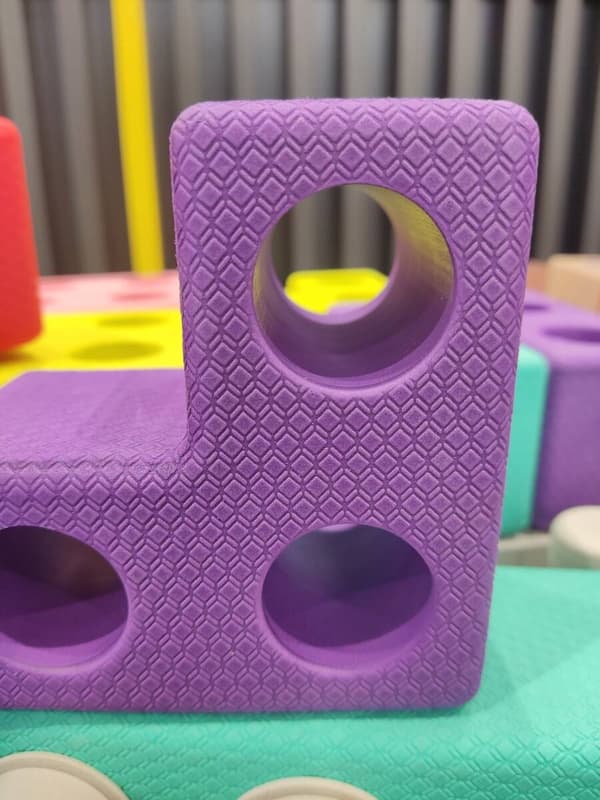 Vaahtomuovi Tetris-palikat - 45 kpl.