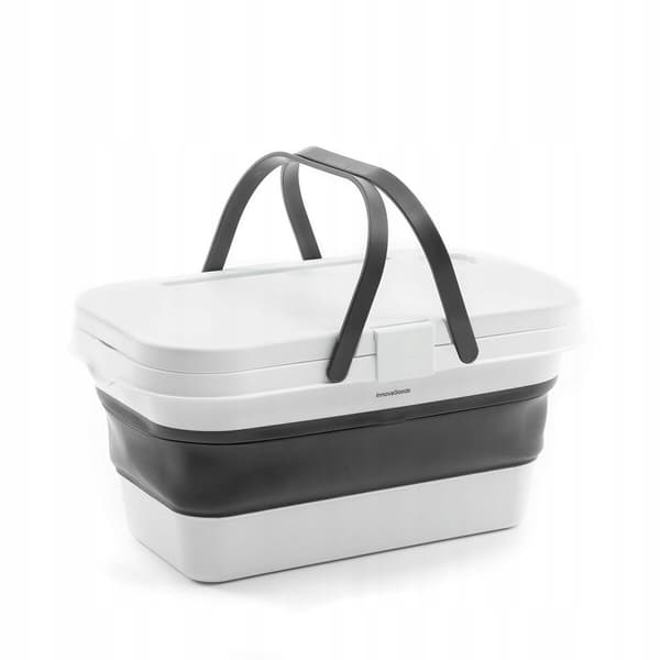 InnovaGoods Pickning Sammenklappelig Picnickurv med Låg-Bord