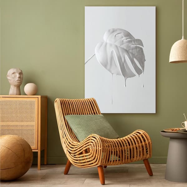 Bild - Ljus monstera (endel) stående