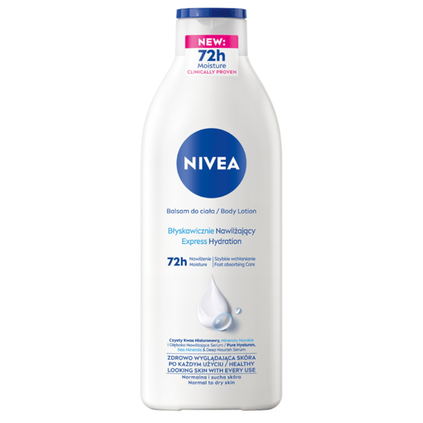 NIVEA Pikaisesti kostuttava kehonbalsami 400 ml