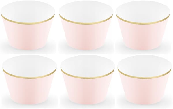 Muffinformar 4,8 x 7,6 x 4,6 cm, 4-pack