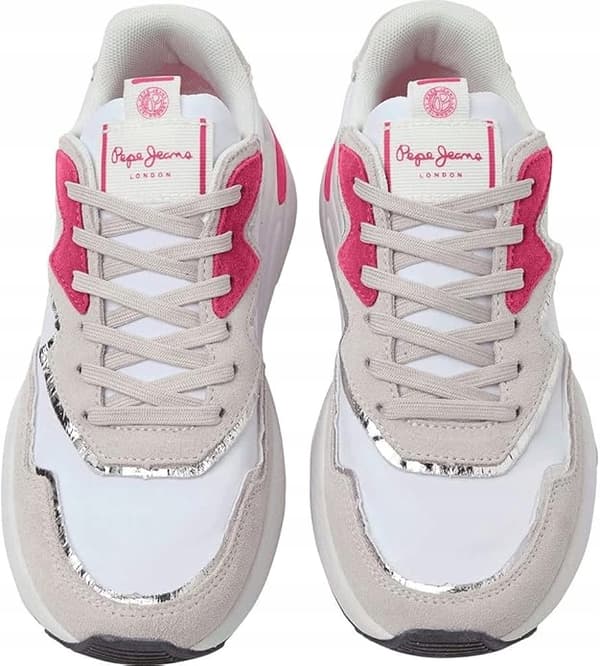 Pepe Jeans Arrow Light Hvide Sportssko Dame Lav 36 AWE