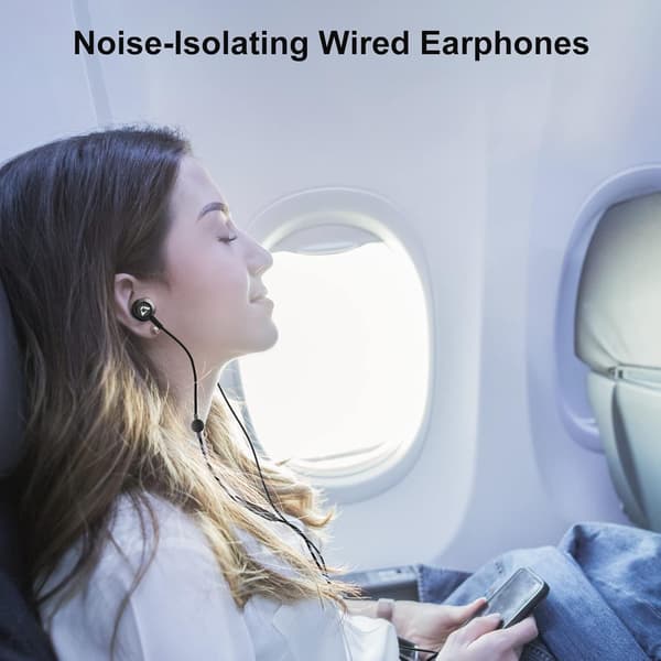 ANKBIT E100Pro TRÅDBUNDNA HÖRTELEFONER MED MIKROFONBRUS SVARTA