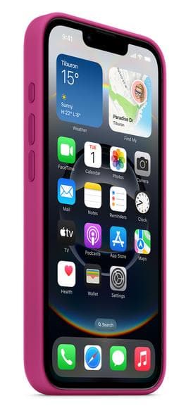 APPLE Silikone Etui til iPhone 16e - Lyserød