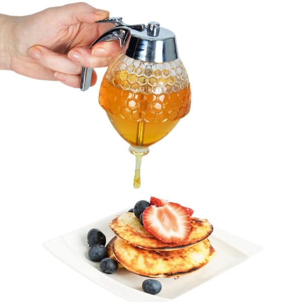 Glas honningdispenser 250 ml