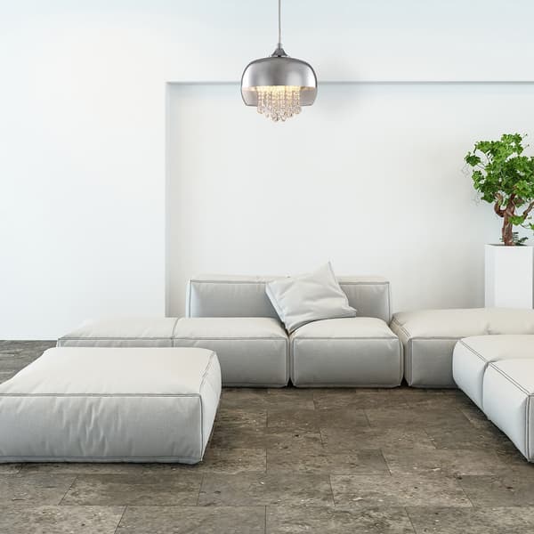 HÄNGLAMPA LUNA 1 E14 KROM MILAGRO ML3802