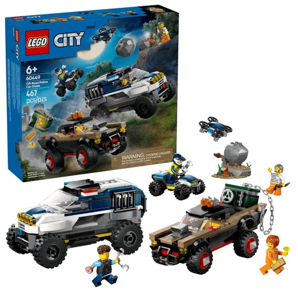 LEGO 60449 City - Polisjakt i terräng