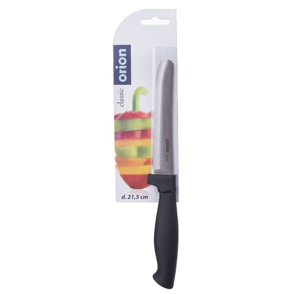 Klassisk ståltandad kniv 21,5 cm