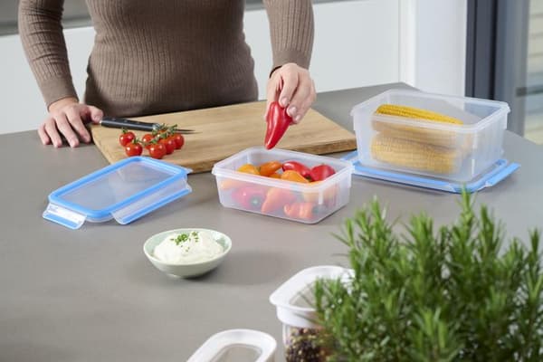 TEFAL K3021212 Rektangulär Masterseal 1L Matbehållare