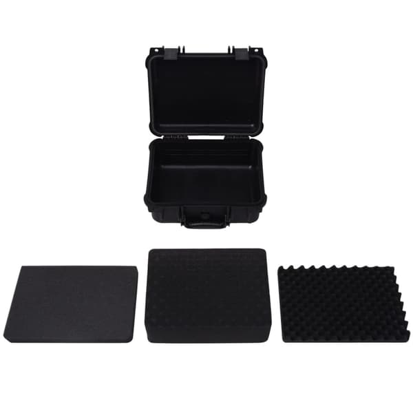 vidaXL Suojakotelo musta 35x29,5x15 cm