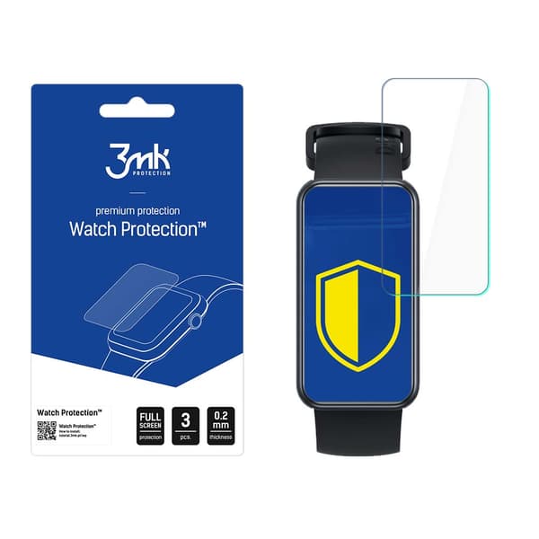 Realme Band 2 - 3mk kellonsuoja ARC