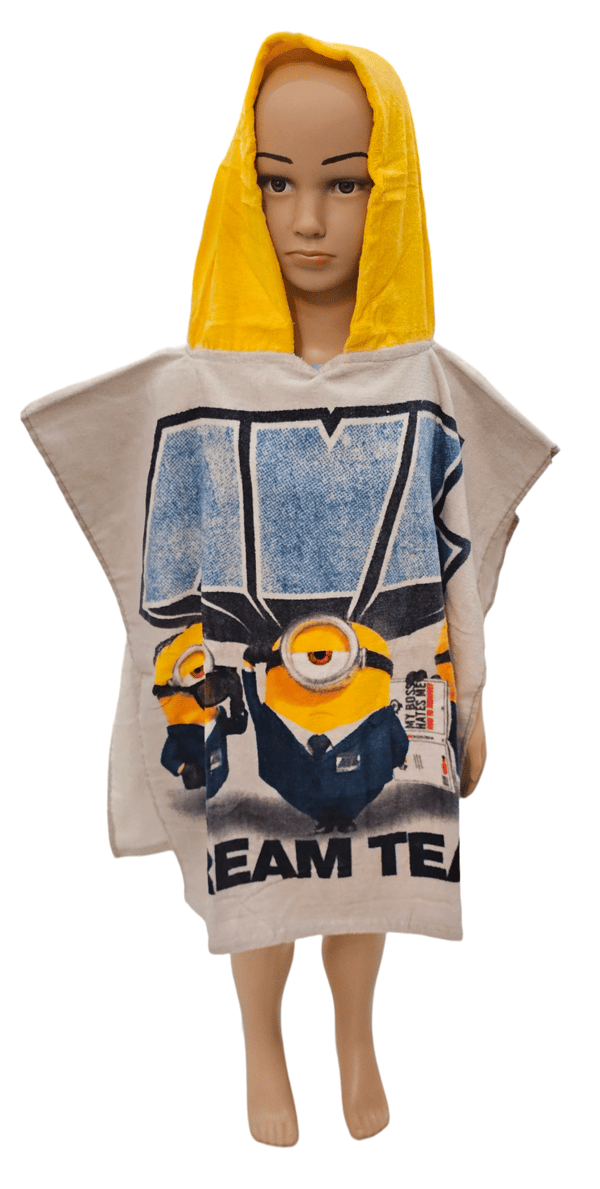 MINIONS BADLAUG MINIONS PONCHOÖVERDRAG FÖR BARN